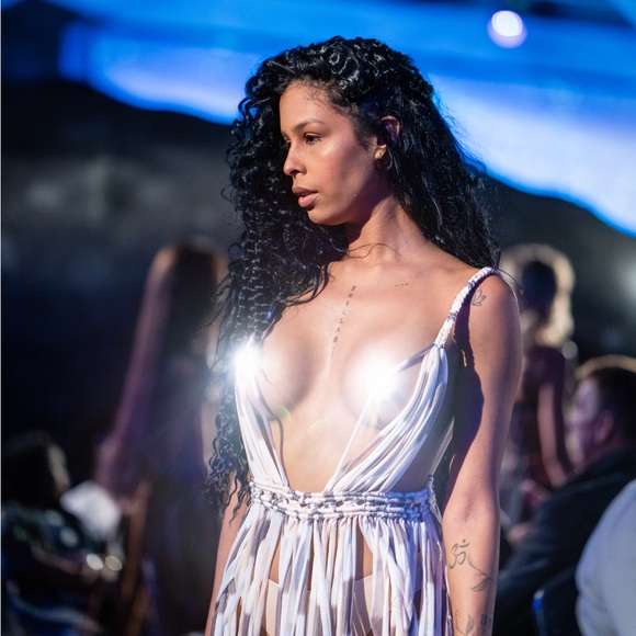 Handmade Macramé Rope Dress Original GoodVibeGoda Design - Picture 4 of 6